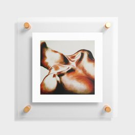 Charcoal Nude V Floating Acrylic Print