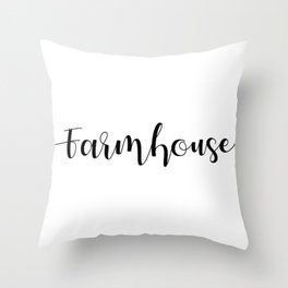 Farmhouse Throw Pillow