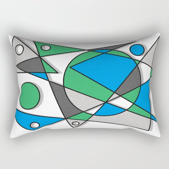 Abstract #83 Rectangular Pillow