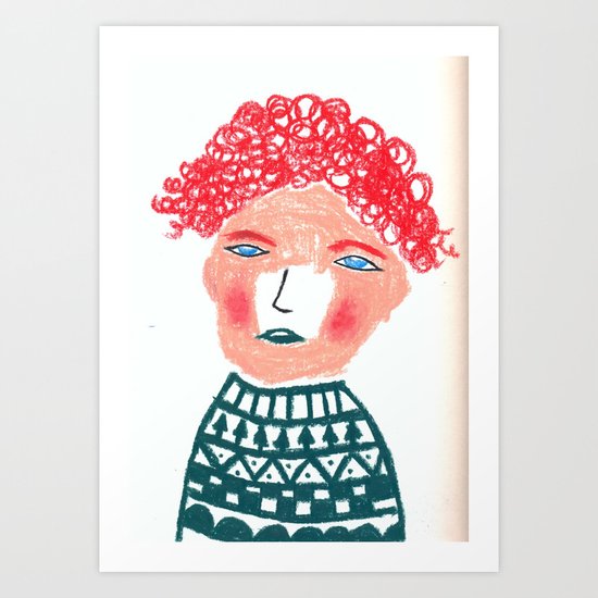 Jumper Art Print