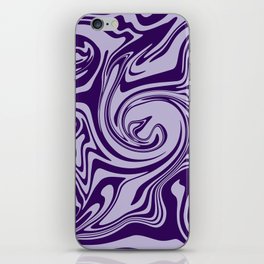 Spill - Purple iPhone Skin