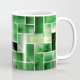 Aromantic Pride Enameled Parquet Tiles Pattern Coffee Mug