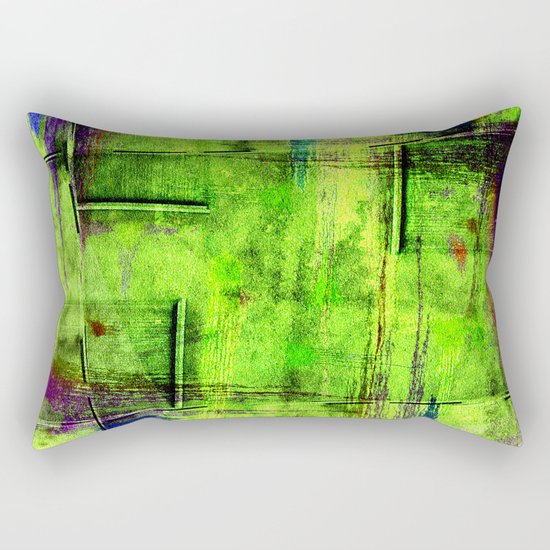 Fools Hands in the shades of the year 2017 Rectangular Pillow