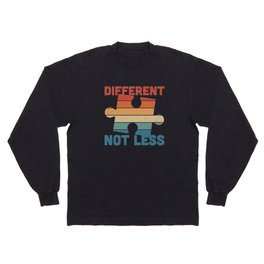 Different Not Less Autism Awareness Long Sleeve T-shirt