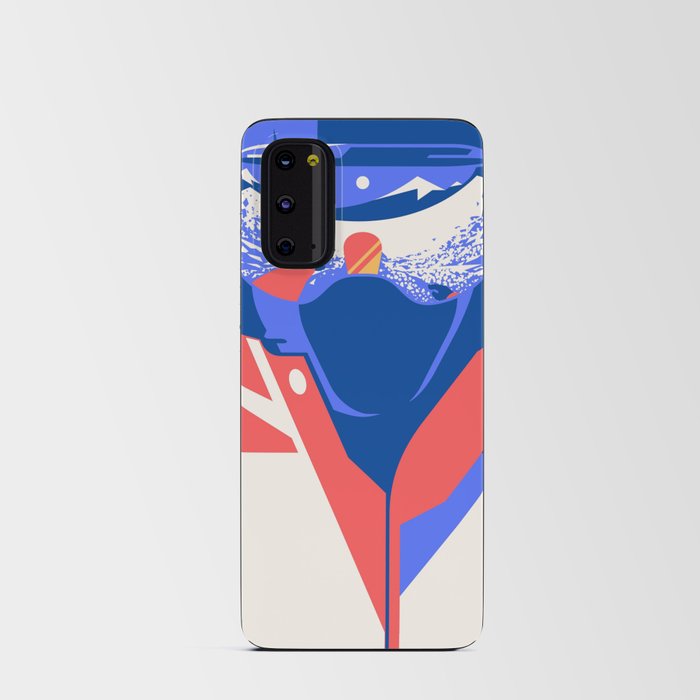 Snowboarding surf ski Android Card Case