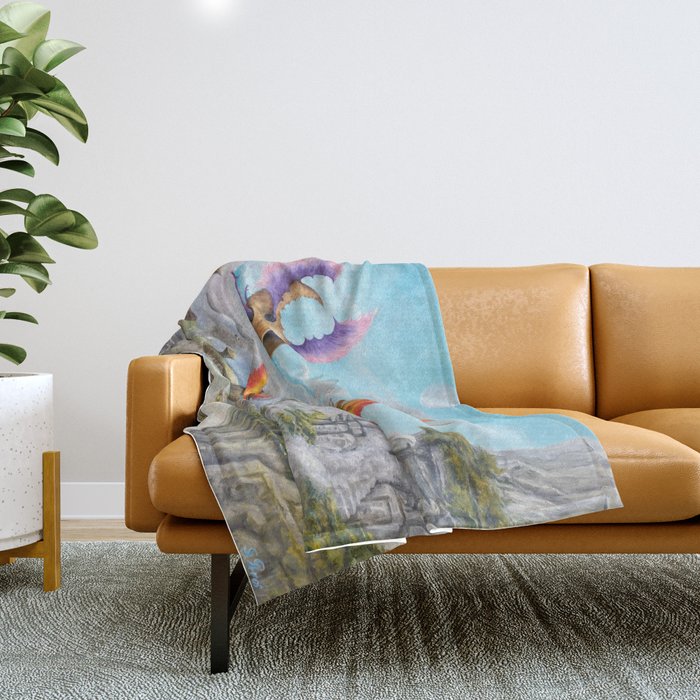 Gregory Pyra Piro oil painting ref 428231 Throw Blanket