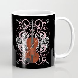 Cello Swirls Coffee Mug