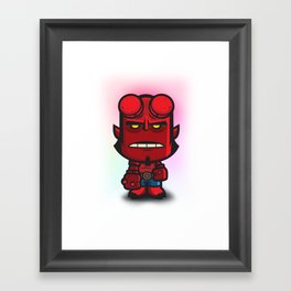 Devil Boy Framed Art Print