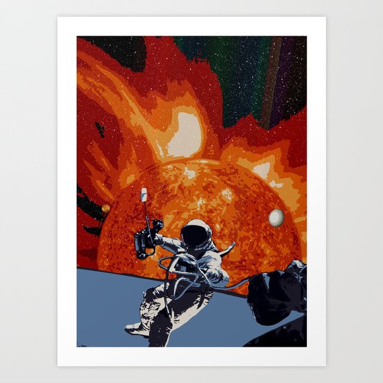 Help Me! Art Print