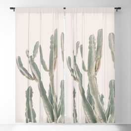 Sunrise Cactus Blackout Curtain