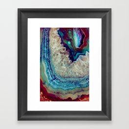 Agate Framed Art Print