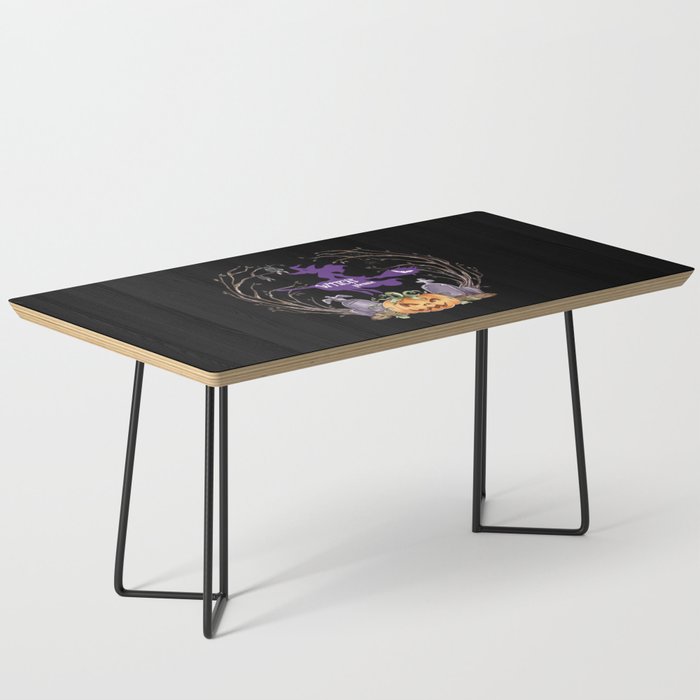 Witch please halloween decoration art Coffee Table