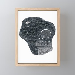 Night Sulk Framed Mini Art Print