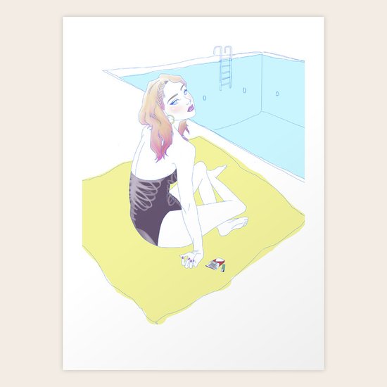Dip Art Print