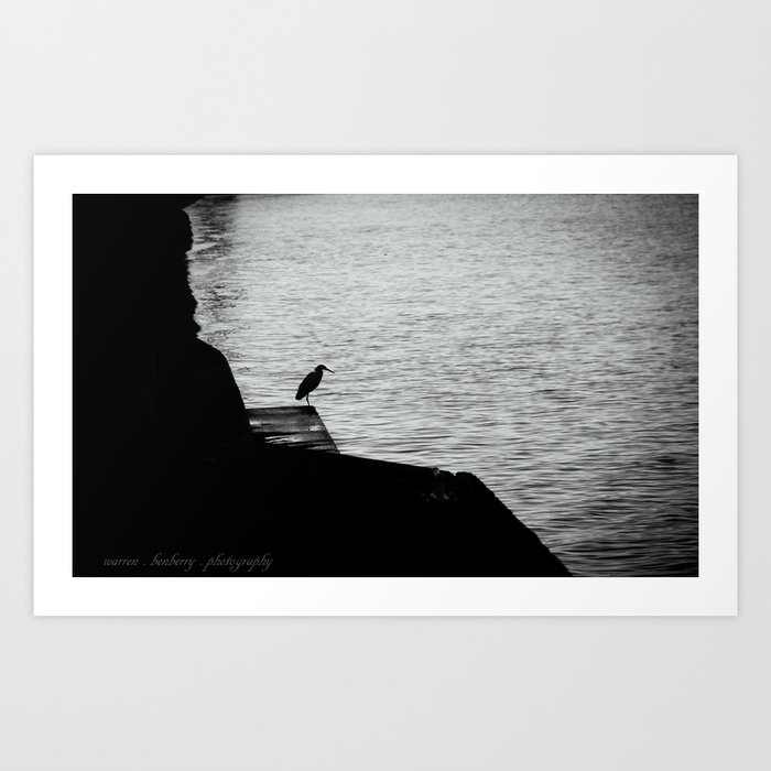 Sitting By The Dock Of The Bay Art Print