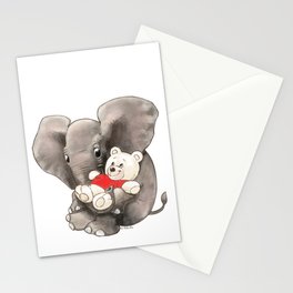 Baby Boo with Teddy Stationery Cards