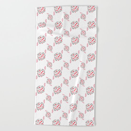 Spring vibes Beach Towel
