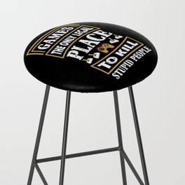 Games Only Legal Place Sarcastic Bar Stool