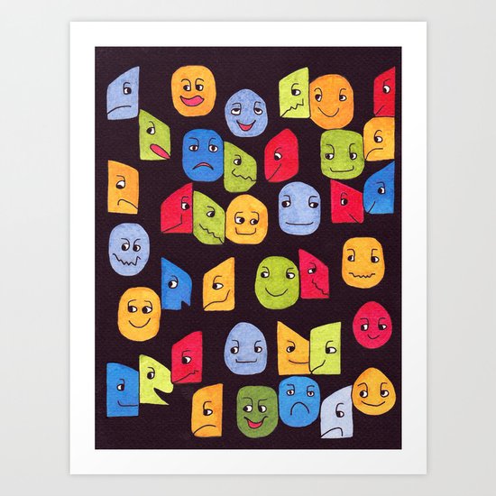a 6 Art Print