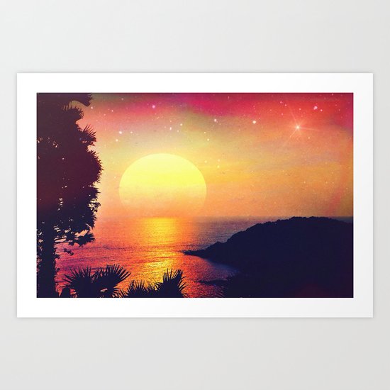 Morning Dreams II. Art Print