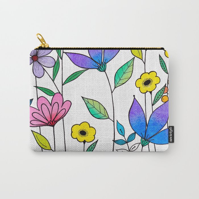 Bloom of Colors Carry-All Pouch