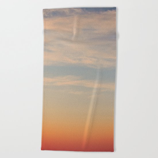 Sunset Sky Beach Towel
