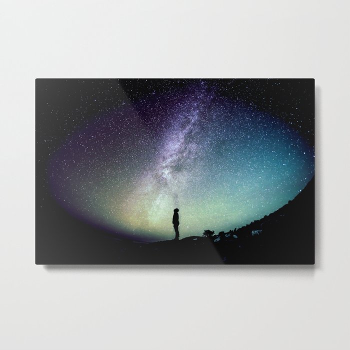 Deep Thoughts Of the Universe Metal Print