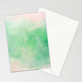 Green Stationery Card