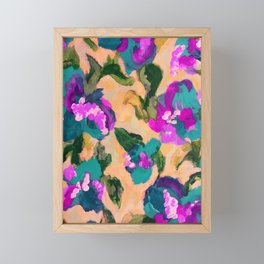 Sweet Sun (Flower Variation 2) Framed Mini Art Print