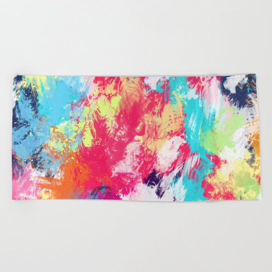 Abstract 39 Beach Towel