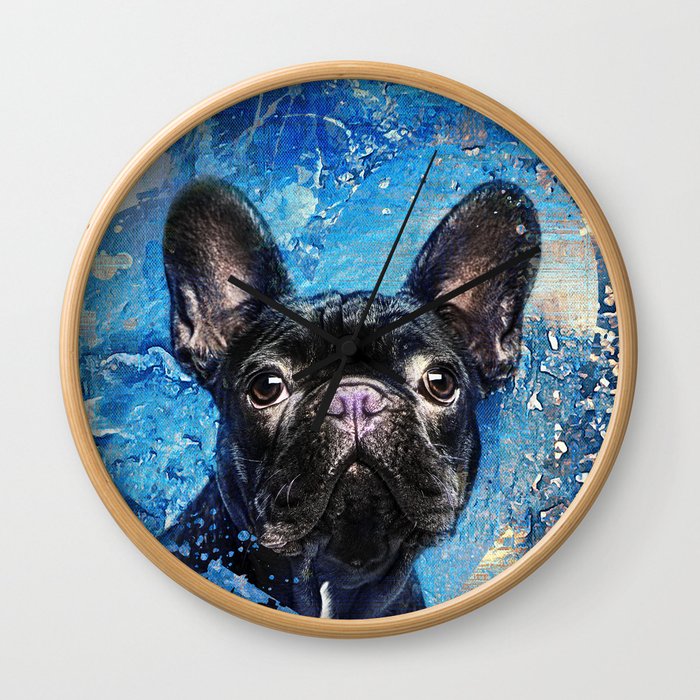 French Bulldog -Frenchie Dog Wall Clock