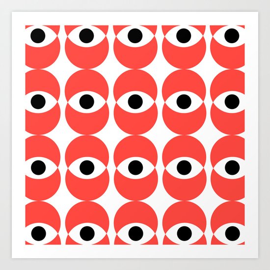 ABSTRACT PATTERN 2 Art Print