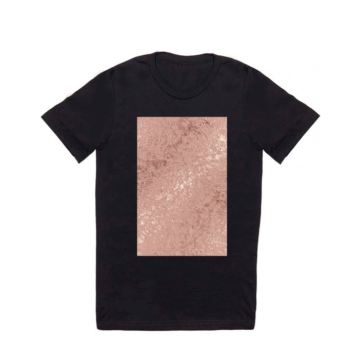 Rose gold shimmer T Shirt