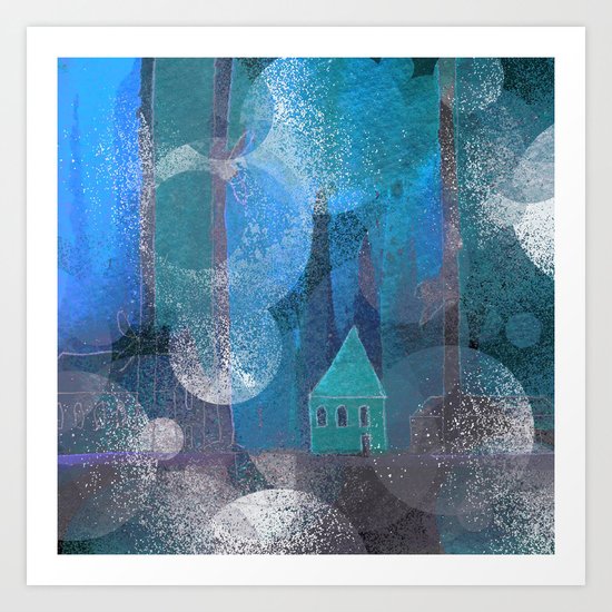 little house Art Print