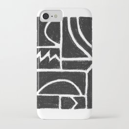 Charcoal Pattern iPhone Case