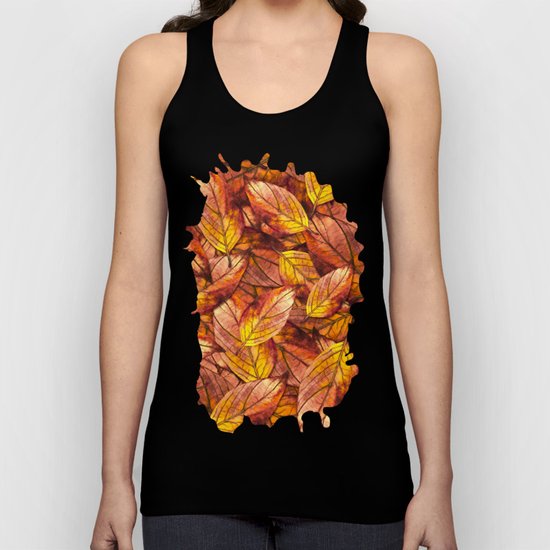 Autumn Leaves 03 Unisex Tank Top