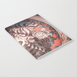 Strife Notebook | Digital, Heaven, Drawing, Asian, Balance, Yang, Yin, Tiger, Mural, Oni 