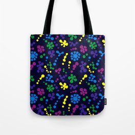 Expressive Abstract Spritz Tote Bag
