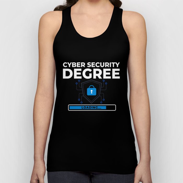 Cyber Security Analyst Engineer Computer Training Tank Top
