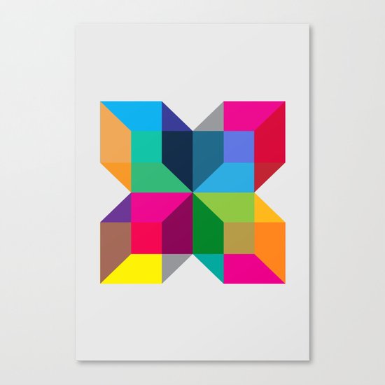 The Intersection Canvas Print
