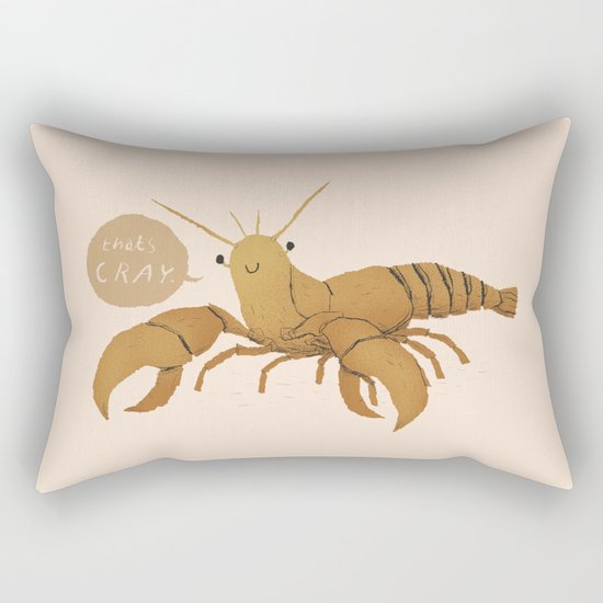 cray Rectangular Pillow