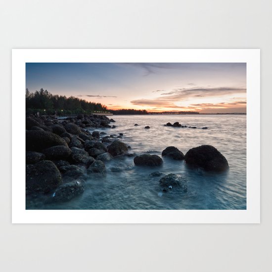 Giant Stones Art Print