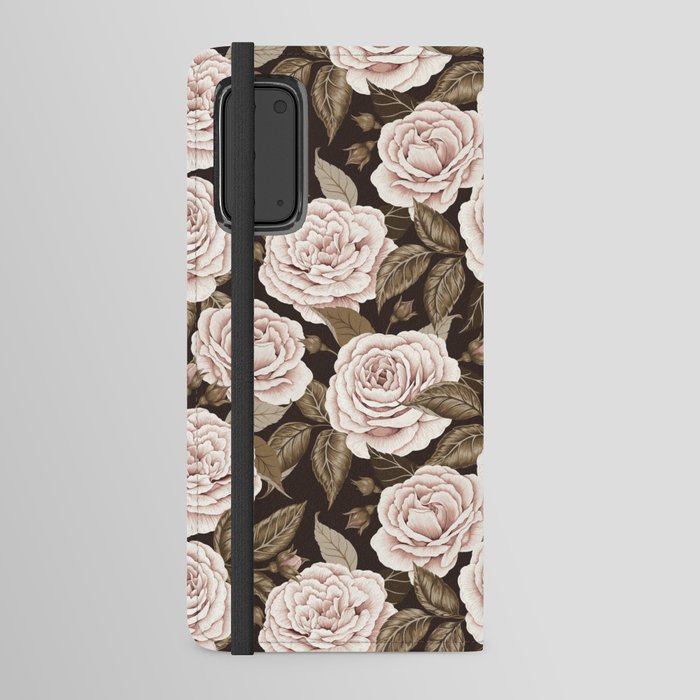 A Realm Of Roses - Dark Academia Android Wallet Case