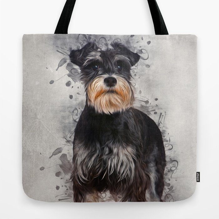 Schnauzer clearance tote bag