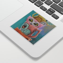 owlcuptower Sticker