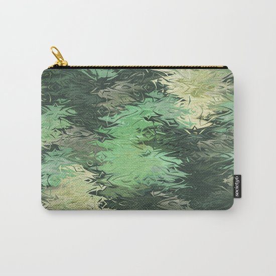 Green Illusions Carry-All Pouch