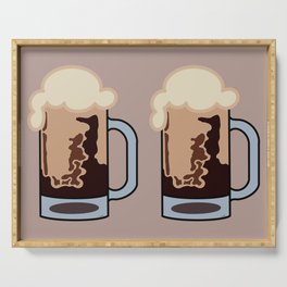 Root Beer Float Serving Tray