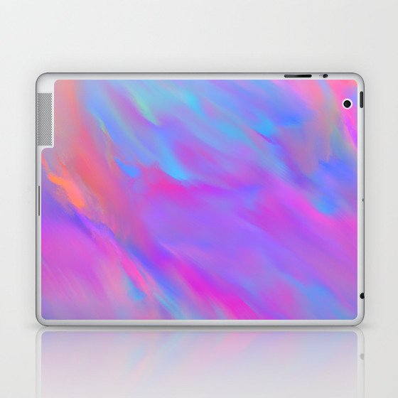 Neon Flow Nebula #2 Laptop & iPad Skin
