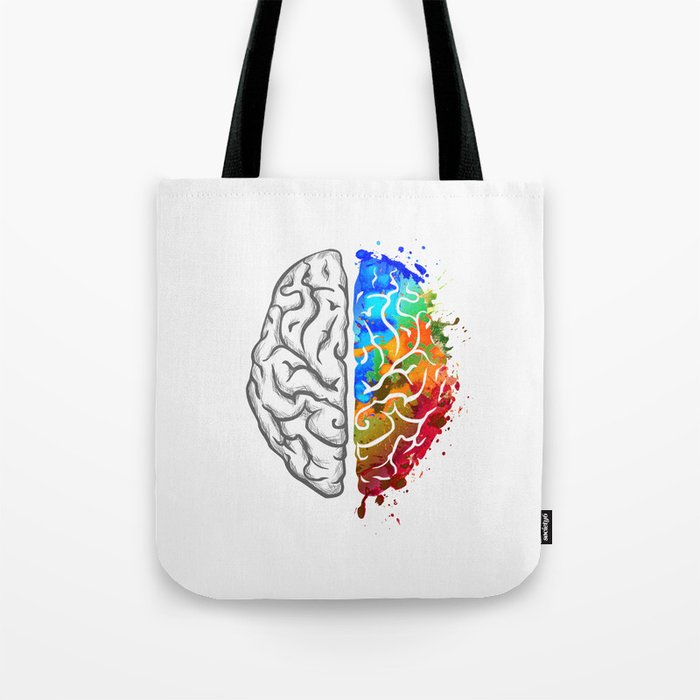 Creative Brain Tote Bag