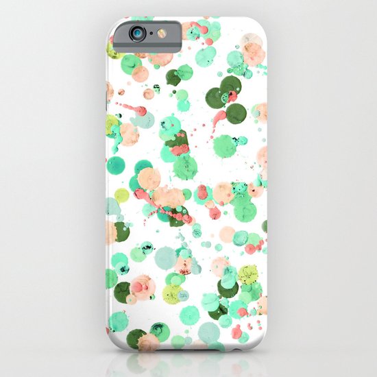Crayon Love: Splats iPhone & iPod Case
